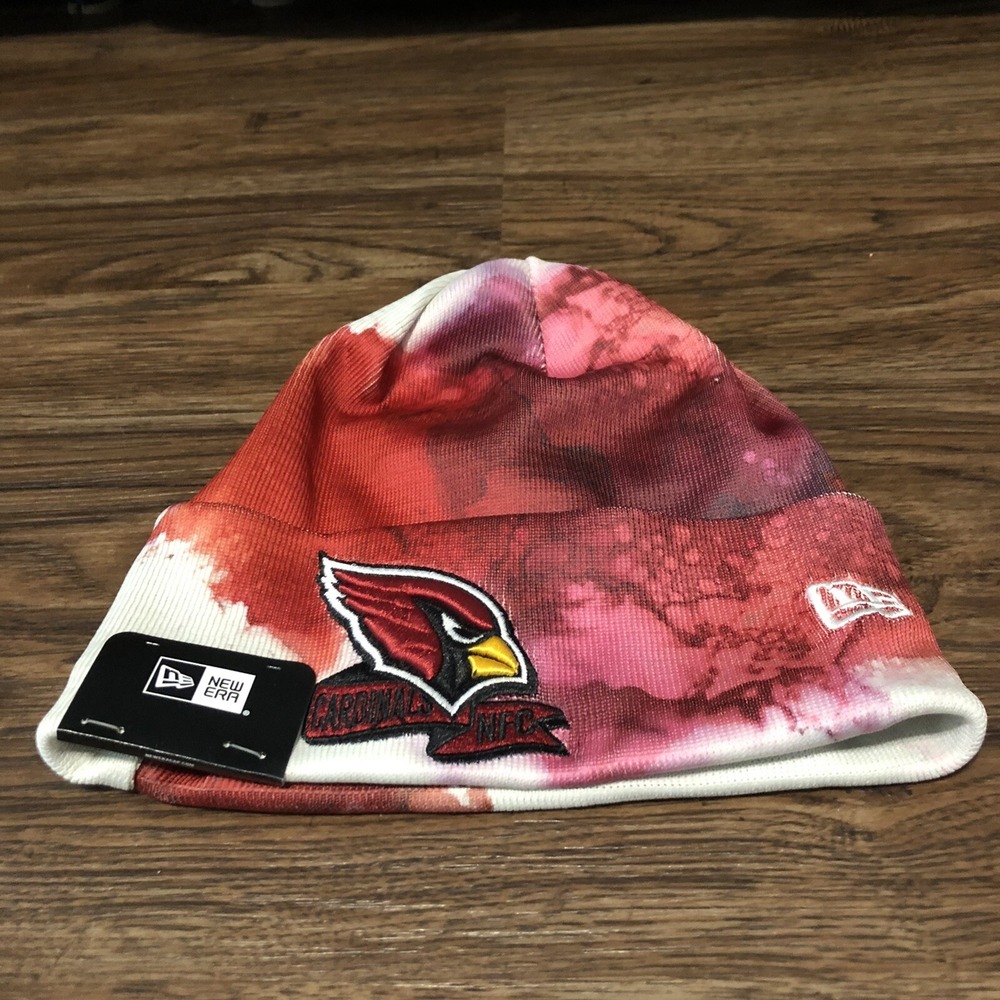 New Era Arizona Cardinals NFL Sideline Ink Knit Winter Beanie Hat Cap OSFM